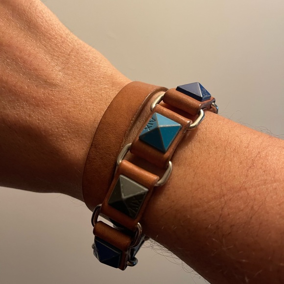 Armani Exchange Other - A|X leather bracelet (Unisex)